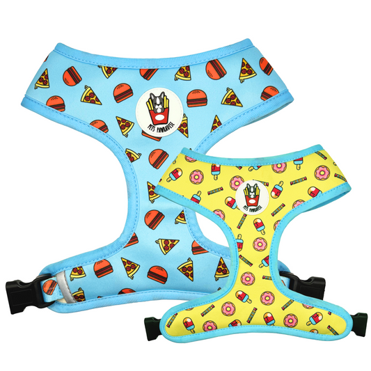 Duo Reversible Harness - Food Lover